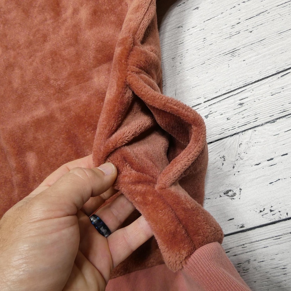 Latched‎ Mama Sweatshirt Womens Extra Large Pink Fleece Nursing Breastfeeding - Picture 8 of 9